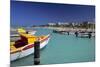 View of Palm Beach from the Fishing Pier Aruba-George Oze-Mounted Photographic Print