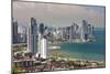 View of Panama City from Cerro Ancon.-Jon Hicks-Mounted Photographic Print