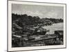 View of Panompin, the Capital of Cambodia-null-Mounted Giclee Print