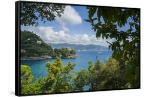 View of Paraggi-Guido Cozzi-Framed Stretched Canvas
