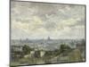 View of Paris, 1886-Vincent van Gogh-Mounted Art Print