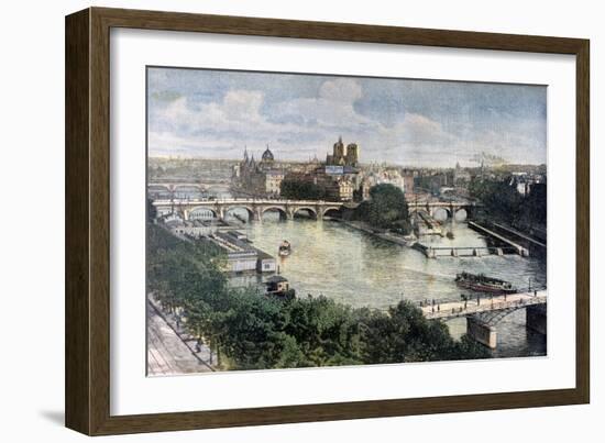 View of Paris, 1892-Henri Meyer-Framed Giclee Print