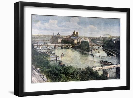 View of Paris, 1892-Henri Meyer-Framed Giclee Print