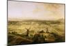 View of Paris from Belleville, 1738-Charles Laurent Grevenbroeck-Mounted Giclee Print