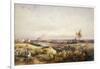 View of Paris from Chaillot Hill, 1833-Silvestro Lega-Framed Giclee Print