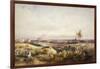 View of Paris from Chaillot Hill, 1833-Silvestro Lega-Framed Giclee Print