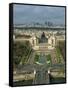 View of Paris from the Eiffel Tower, Paris, France, Europe-Harding Robert-Framed Stretched Canvas