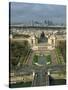 View of Paris from the Eiffel Tower, Paris, France, Europe-Harding Robert-Stretched Canvas