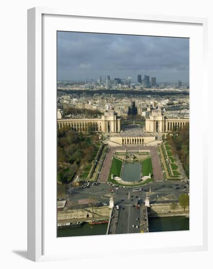 View of Paris from the Eiffel Tower, Paris, France, Europe-Harding Robert-Framed Photographic Print