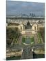 View of Paris from the Eiffel Tower, Paris, France, Europe-Harding Robert-Mounted Photographic Print