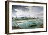 View of Paris from the Quai De La Rapee-Pierre-Denis Martin-Framed Giclee Print