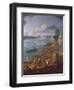 View of Paris from the Quai De La Rapee-Pierre-Denis Martin-Framed Giclee Print