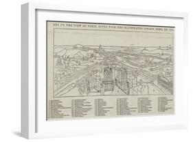 View of Paris, Given with the Illustrated London News-null-Framed Giclee Print