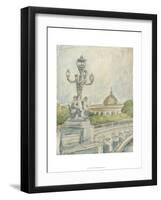 View of Paris IV-Ethan Harper-Framed Art Print