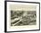 View of Paris, Showing the Seven Bridges-null-Framed Giclee Print