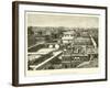 View of Paris, Showing the Seven Bridges-null-Framed Giclee Print