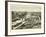 View of Paris, Showing the Seven Bridges-null-Framed Giclee Print