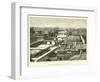 View of Paris, Showing the Seven Bridges-null-Framed Giclee Print