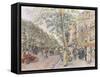 View of Paris-Frederic Anatole Houbron-Framed Stretched Canvas