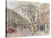 View of Paris-Frederic Anatole Houbron-Stretched Canvas