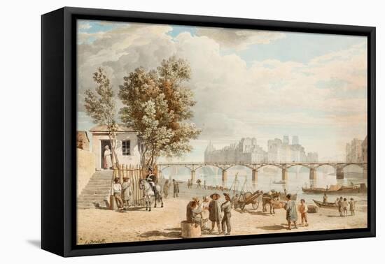 View of Paris-Alexander Pavlovich Briullov-Framed Stretched Canvas