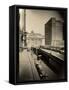 View of Park Avenue and 42nd Street, 1920-Byron Company-Framed Stretched Canvas