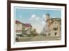 View of Park Street - Alameda, CA-Lantern Press-Framed Art Print