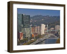 View of Parque Etxebarria Park, Bilbao, Spain-Walter Bibikow-Framed Premium Photographic Print