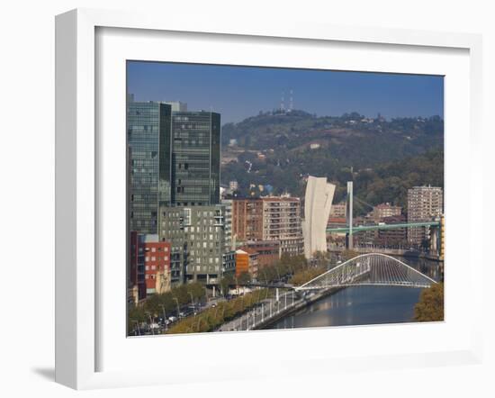 View of Parque Etxebarria Park, Bilbao, Spain-Walter Bibikow-Framed Premium Photographic Print