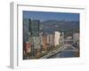 View of Parque Etxebarria Park, Bilbao, Spain-Walter Bibikow-Framed Premium Photographic Print