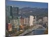 View of Parque Etxebarria Park, Bilbao, Spain-Walter Bibikow-Mounted Premium Photographic Print