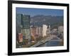 View of Parque Etxebarria Park, Bilbao, Spain-Walter Bibikow-Framed Photographic Print