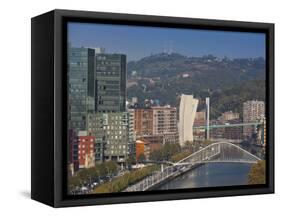 View of Parque Etxebarria Park, Bilbao, Spain-Walter Bibikow-Framed Stretched Canvas
