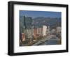 View of Parque Etxebarria Park, Bilbao, Spain-Walter Bibikow-Framed Photographic Print