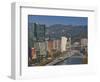 View of Parque Etxebarria Park, Bilbao, Spain-Walter Bibikow-Framed Photographic Print