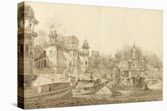 View of Part of the City of Benares-William Hodges-Stretched Canvas