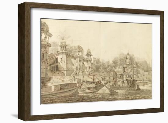 View of Part of the City of Benares-William Hodges-Framed Giclee Print