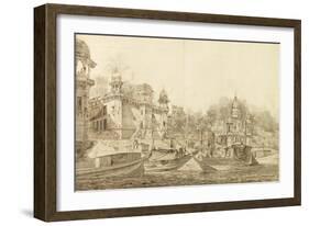 View of Part of the City of Benares-William Hodges-Framed Giclee Print