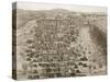 View of Part of the Town of Timbuktu from a Hill, Illustration from 'Journal D'un Voyage a Tombouct-Rene Caillie-Stretched Canvas