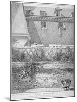 View of Parts of London Wall and Old Bethlehem Hospital (Bedla), City of London, 1814-John Thomas Smith-Mounted Giclee Print