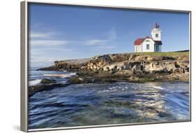 View of Patos Island Lighthouse, San Juan Islands, Washington, USA-Jaynes Gallery-Framed Photographic Print