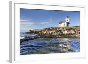 View of Patos Island Lighthouse, San Juan Islands, Washington, USA-Jaynes Gallery-Framed Photographic Print