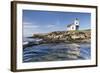 View of Patos Island Lighthouse, San Juan Islands, Washington, USA-Jaynes Gallery-Framed Photographic Print