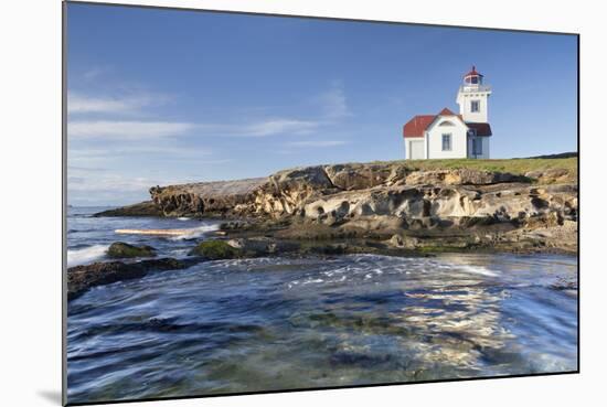 View of Patos Island Lighthouse, San Juan Islands, Washington, USA-Jaynes Gallery-Mounted Photographic Print