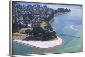 View of Pauanui, Tairua, Coromandel Peninsula, Waikato, North Island, New Zealand, Pacific-Ian-Framed Photographic Print