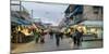 View of people in market, Mahane Yehuda Market, Jerusalem, Israel-null-Mounted Photographic Print