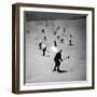 View of People Skiing at Steven's Pass-Ralph Crane-Framed Photographic Print