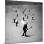 View of People Skiing at Steven's Pass-Ralph Crane-Mounted Photographic Print