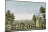 View of Pere-Lachaise Cemetery from the Gothic Chapel-Henri Courvoisier-Voisin-Mounted Giclee Print