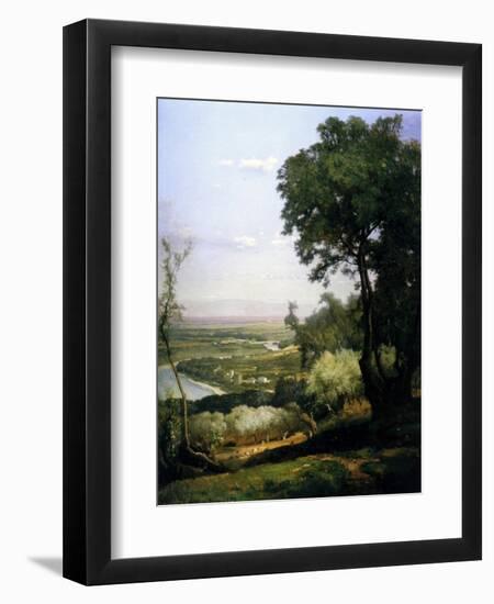 View of Perugia, Italy, 1872-George Inness-Framed Premium Giclee Print